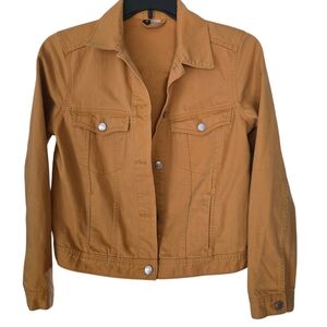 Divided Burnt Orange Jean Jacket S-Small